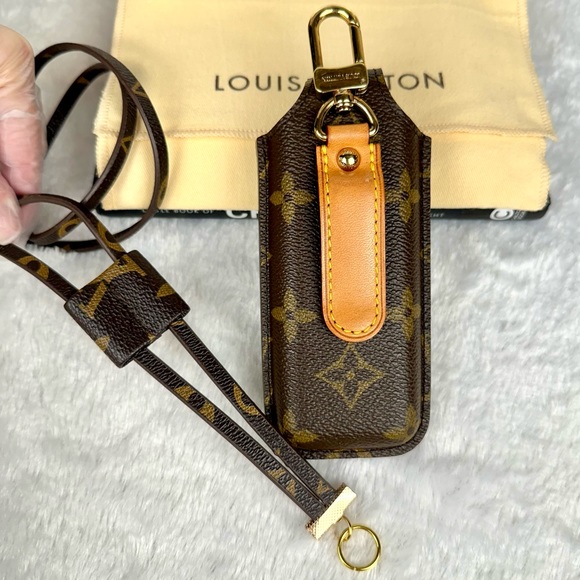Louis Vuitton ID Card Case Pouch Lanyard or key fob holder - Picture 7 of 14
